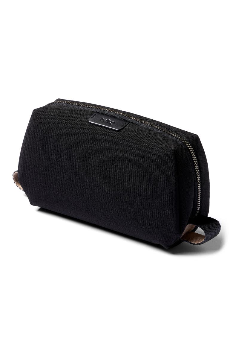 Canvas Dopp Kit, Main, color, BLACK