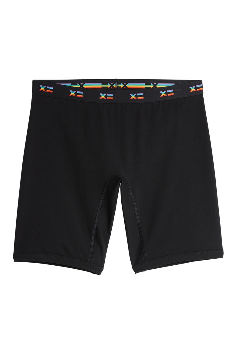 Gender Inclusive 9-Inch Boxer Briefs, Main, color, RAINBOW X