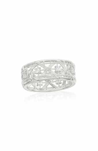 Golden Helix Cutout Ring
