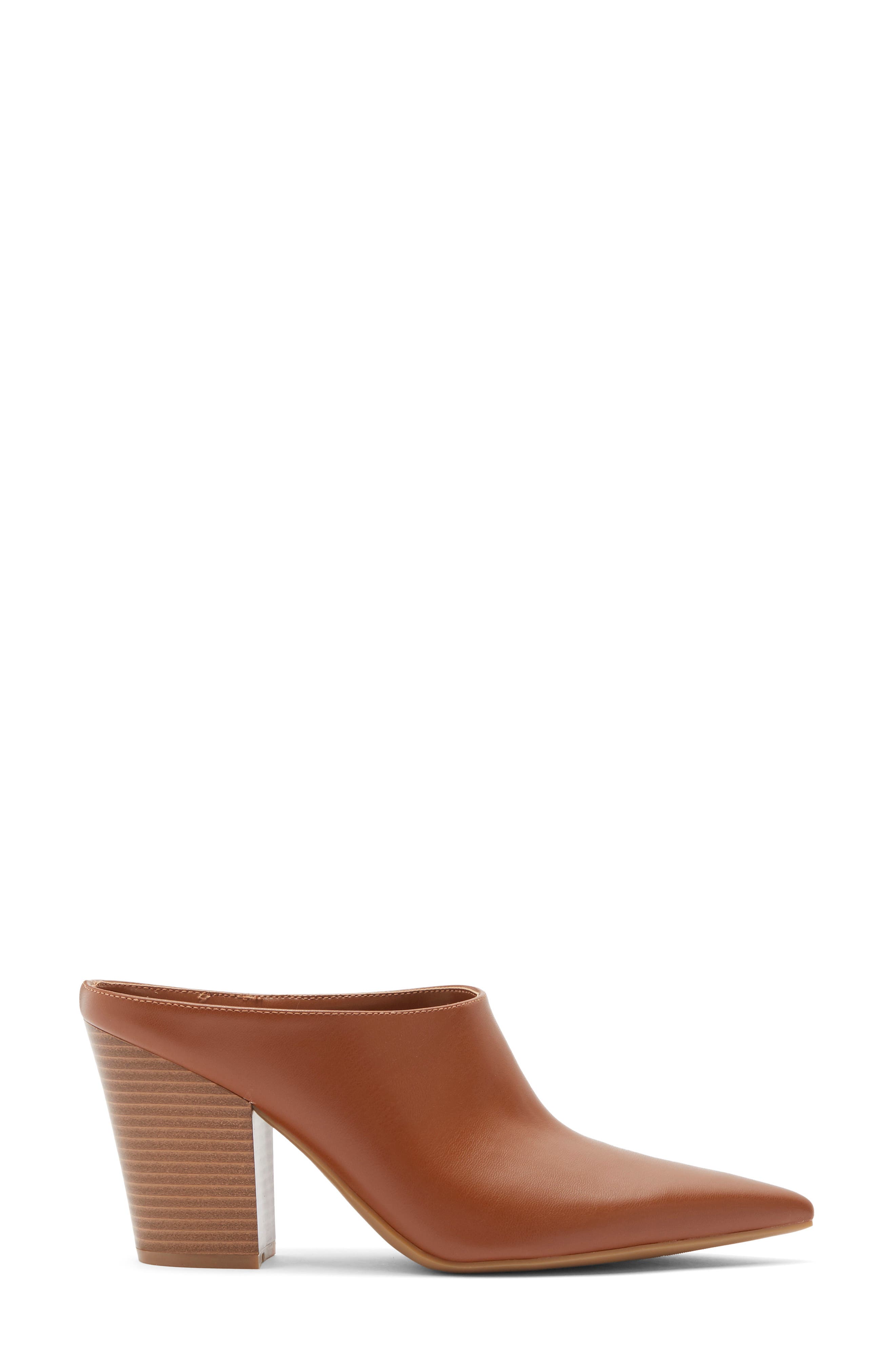 Andora Mule, Alternate, color, DARK NATURAL