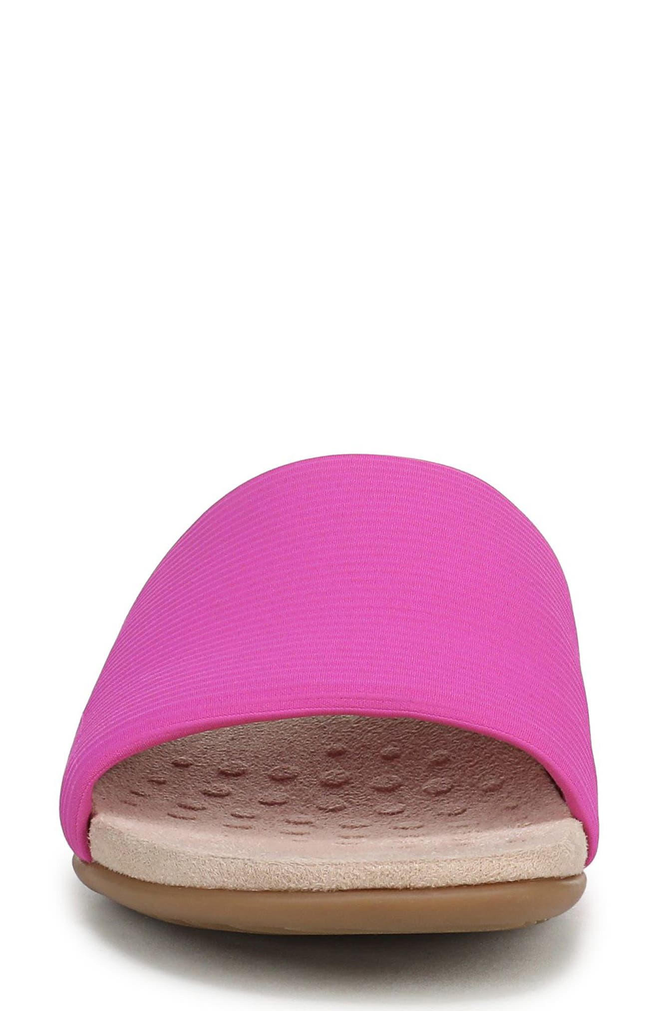 Renie Knit Slide Sandal, Alternate, color, ROSE VIOLET