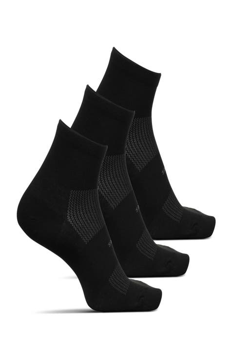 High Performance Max Cushion Quarter Sock, 3 Pairs