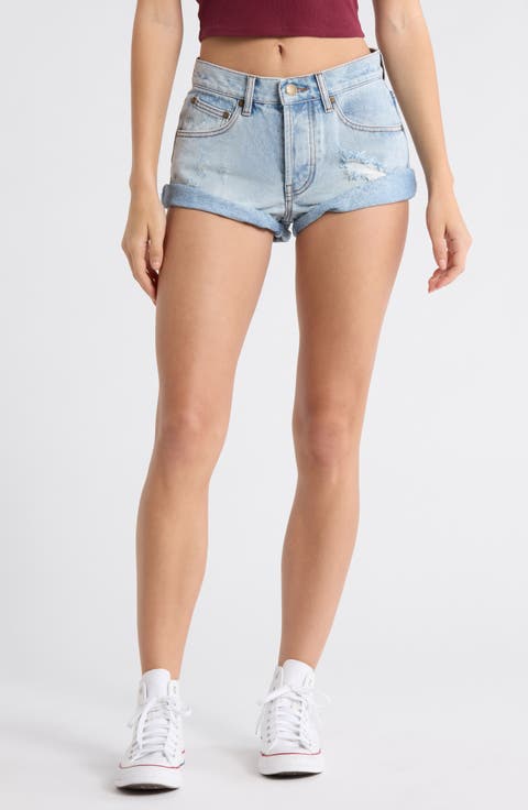 Get Low Denim Shorts