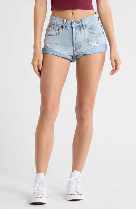 Get Low Denim Shorts