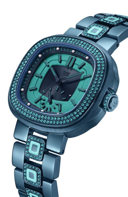Jbw Reserve Coast Bracelet Watch, 39mm In Green