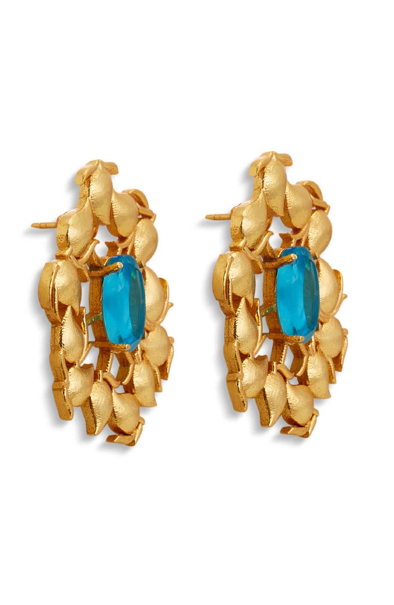 Dhwani Bansal KERI EARRINGS, Alternate, color, Gold Plated