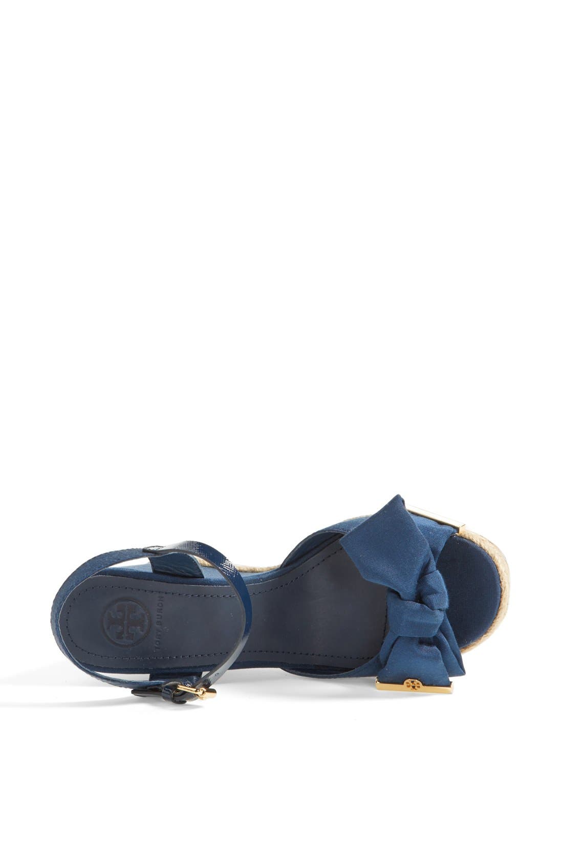 'Penny' Wedge Sandal, Alternate, color, NEWPORT NAVY