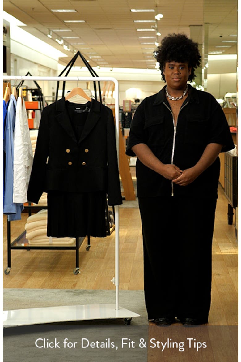 Mya Pleated Blazer Dress video