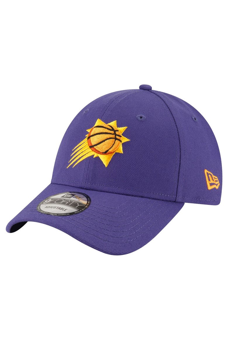 Men's New Era Purple Phoenix Suns The League 9FORTY Adjustable Hat, Main, color, Purple