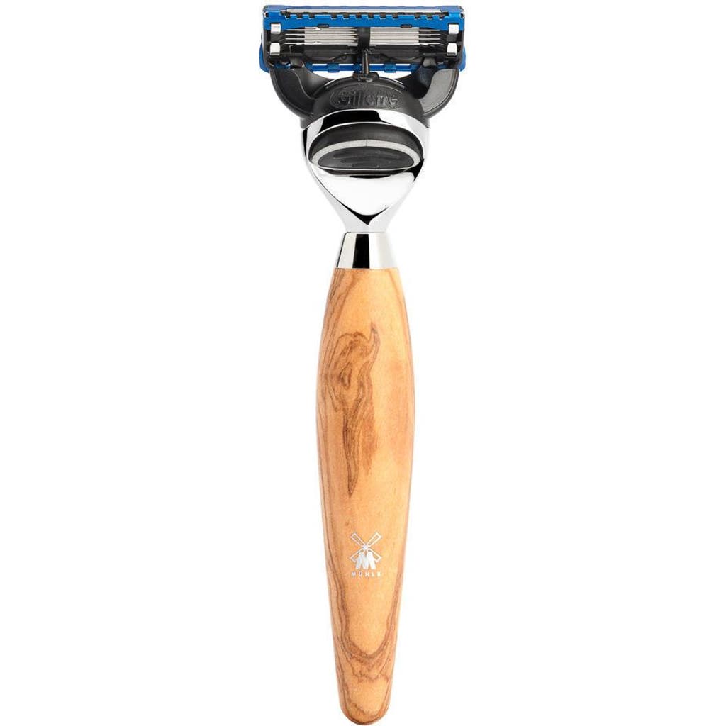 Mühle Kosmo Olive Wood Fusion Razor In Brown