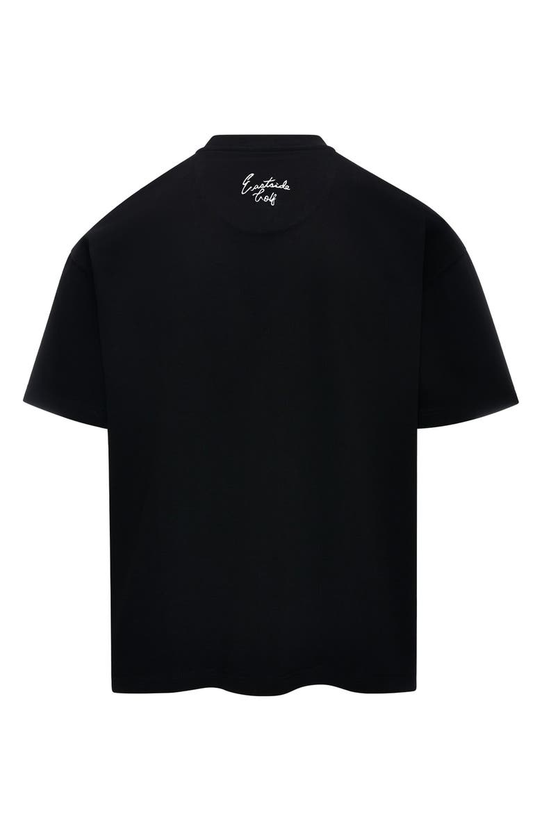 Eastside Golf Sequence Embroidered T-Shirt, Alternate, color, Black