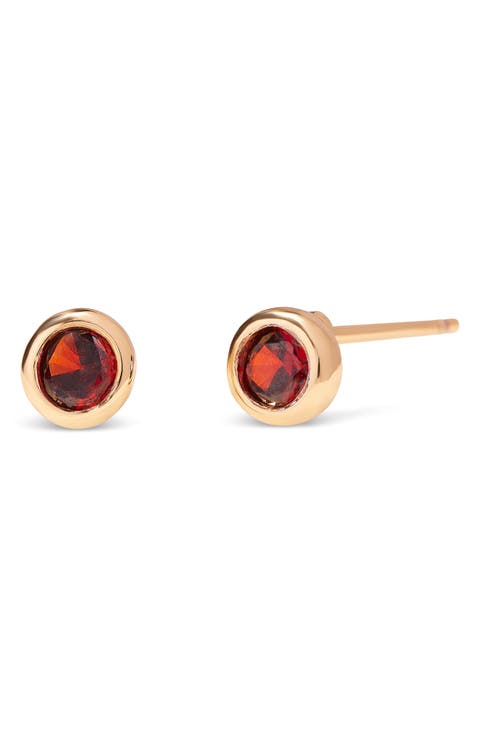 Eliza August Birthstone Stud Earrings