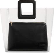 STAUD Shirley Transparent Handbag