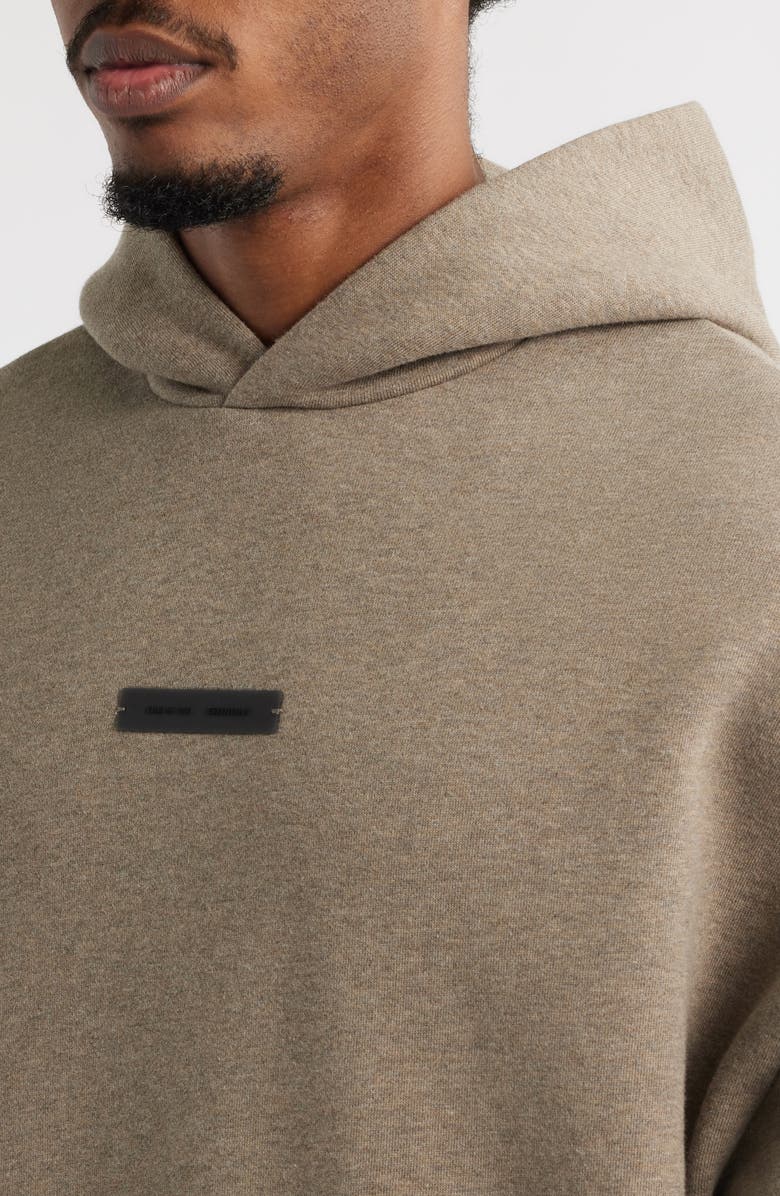 Fear of God Essentials Modern Fit Fleece Hoodie, Alternate, color, Homestead Heather