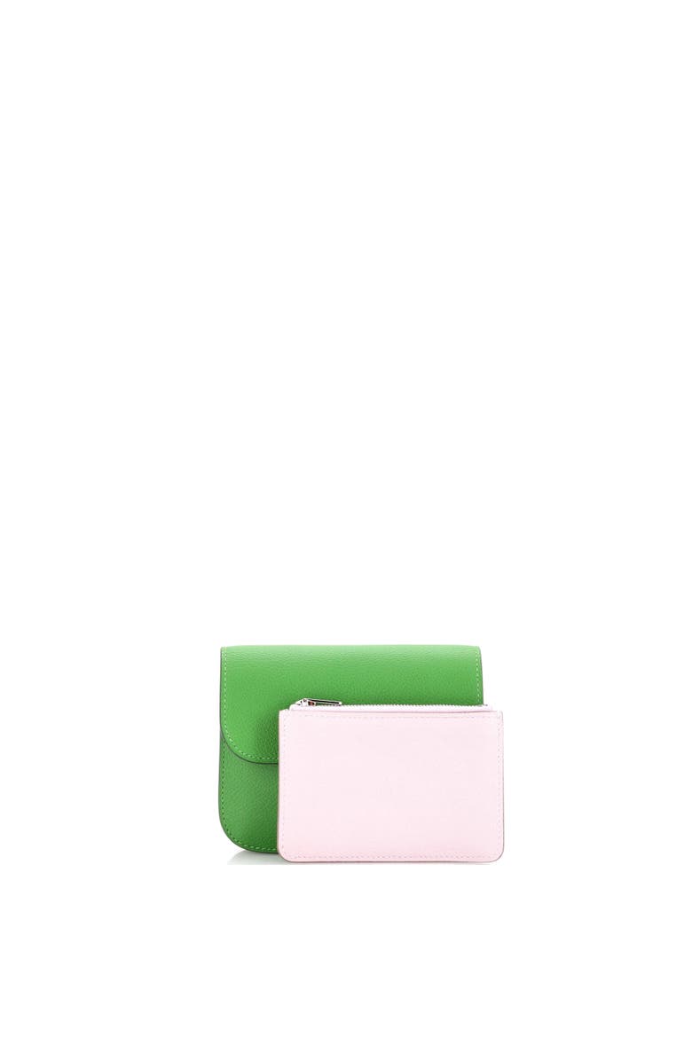 Constance Slim Wallet Evercolor, Alternate, color, Vert Yucca