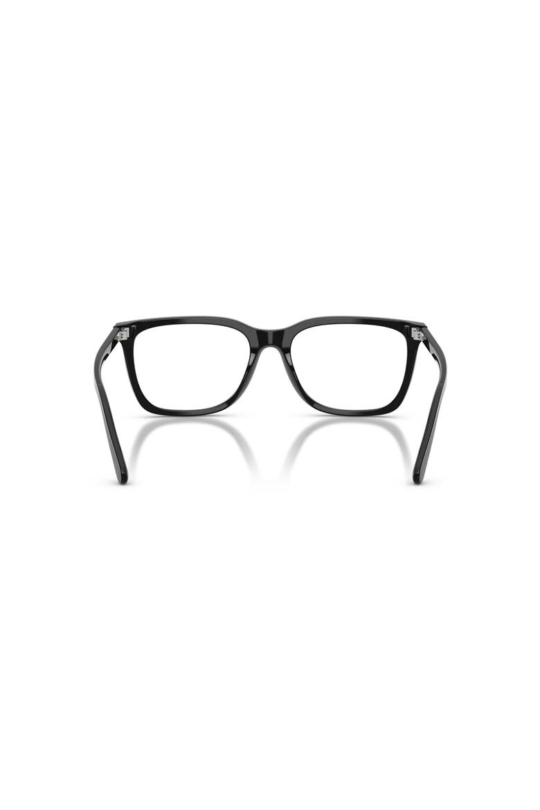 57mm Rectangle optical glasses, Alternate, color, Black