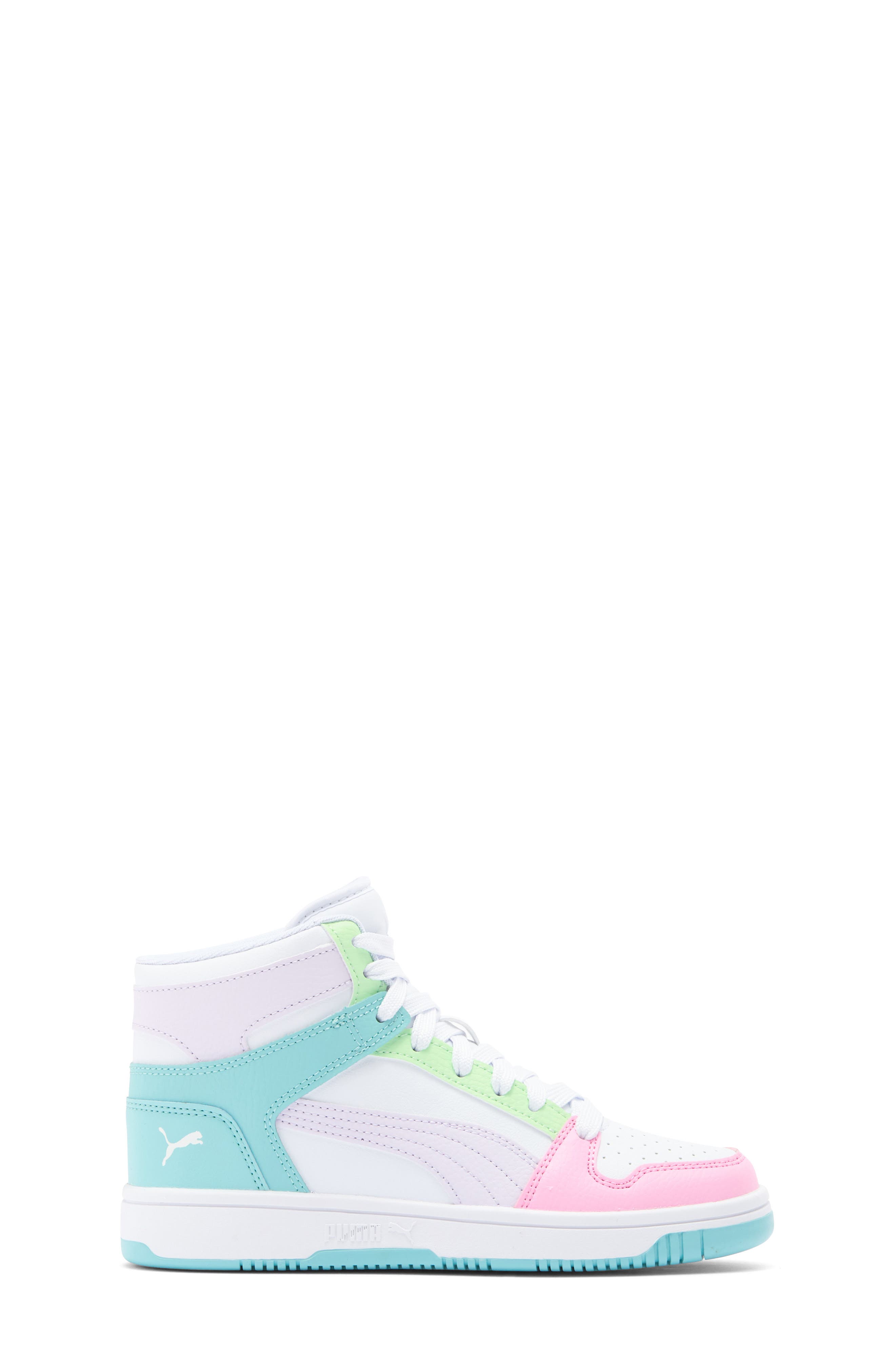 PUMA Kids' Rebound Layup Sneaker, Alternate, color, 