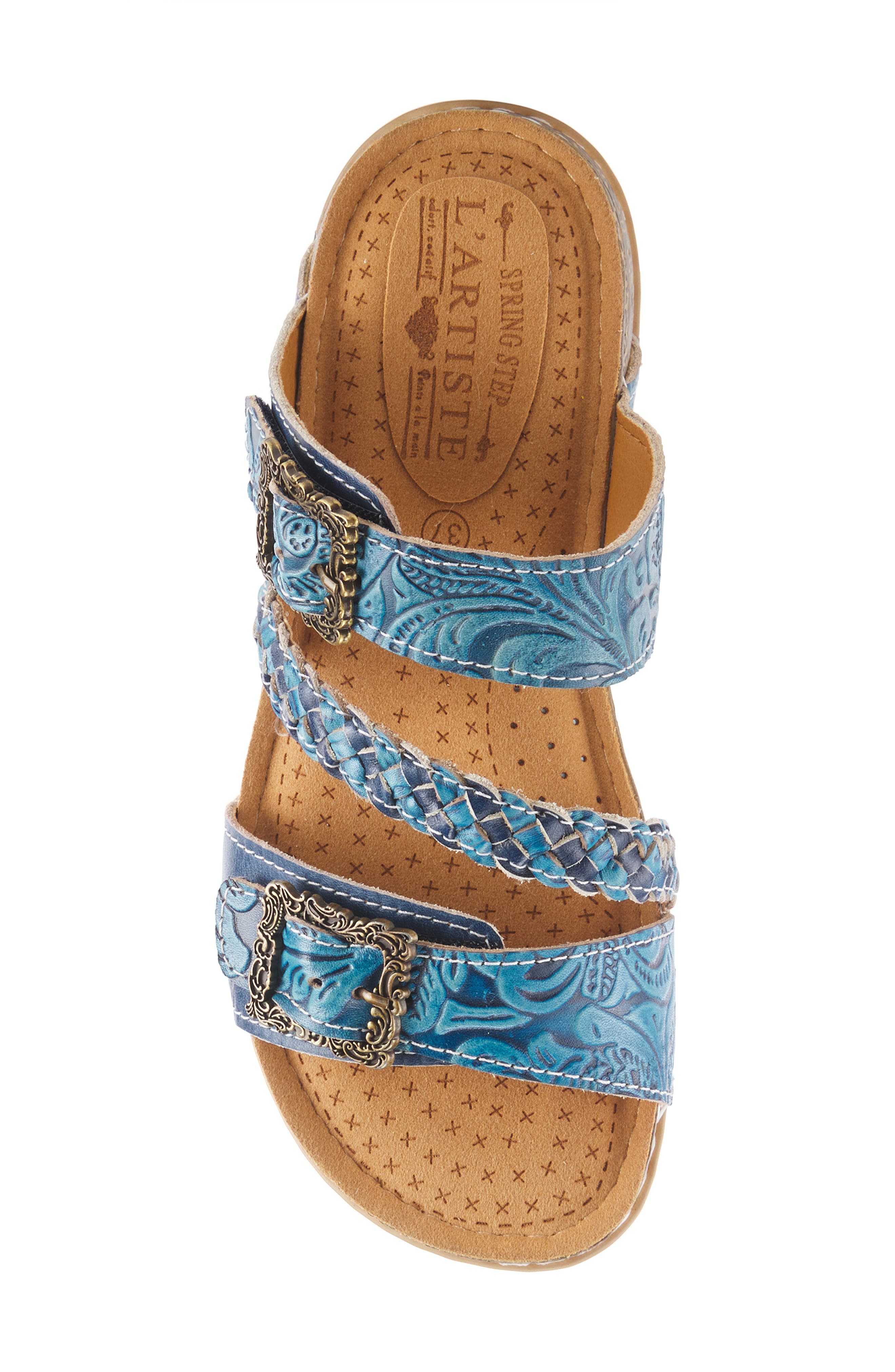 L'Artiste by Spring Step Astra Sandal, Alternate, color, Blue