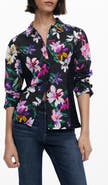 Desigual Floral Button-Up Shirt