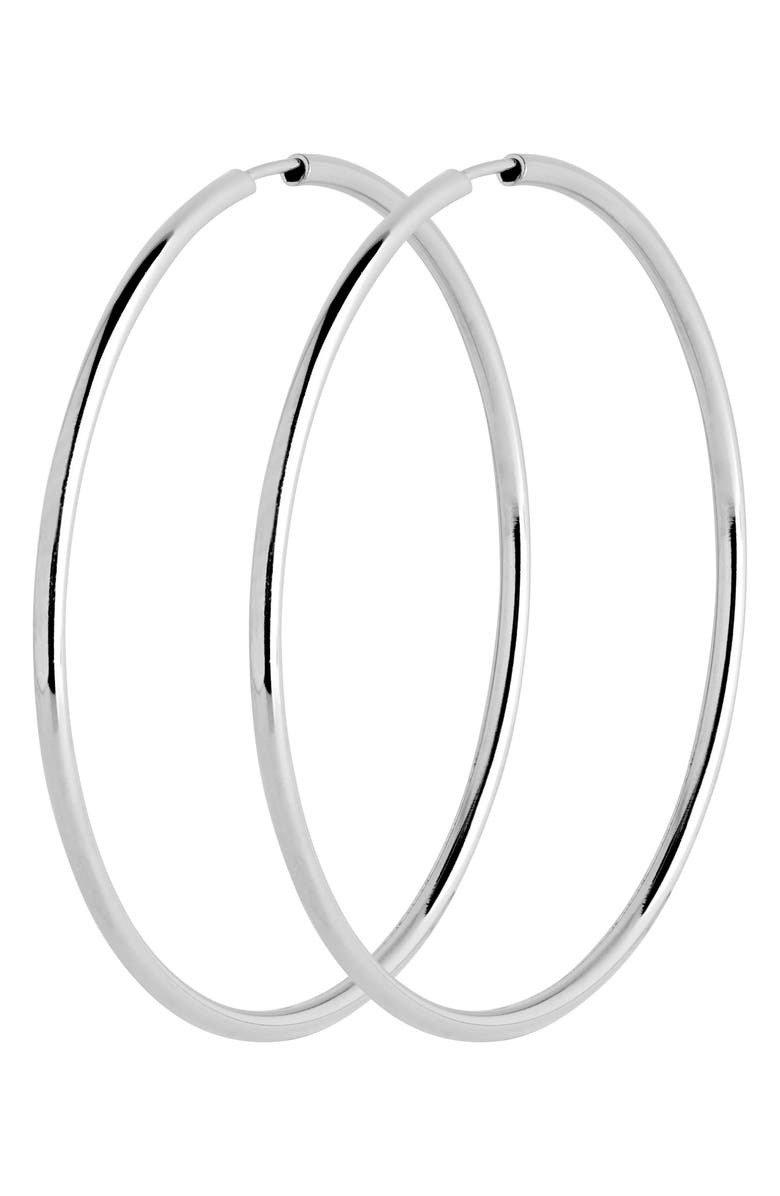 Maria Black Senorita 50mm Endless Hoop Earrings, Main, color, 