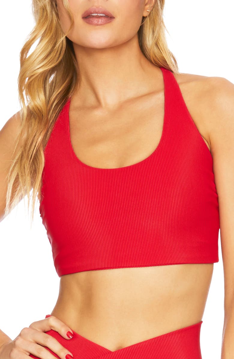 Beach Riot Rocky Racerback Sports Bra, Main, color,