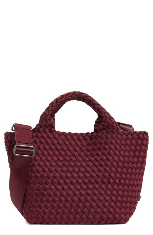Naghedi Small St. Barths Tote In Burgundy