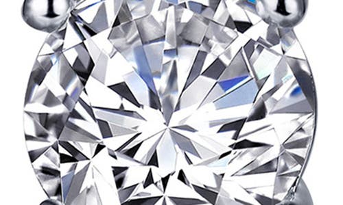 Lafonn Solitaire Simulated Diamond Drop Earrings In Silver