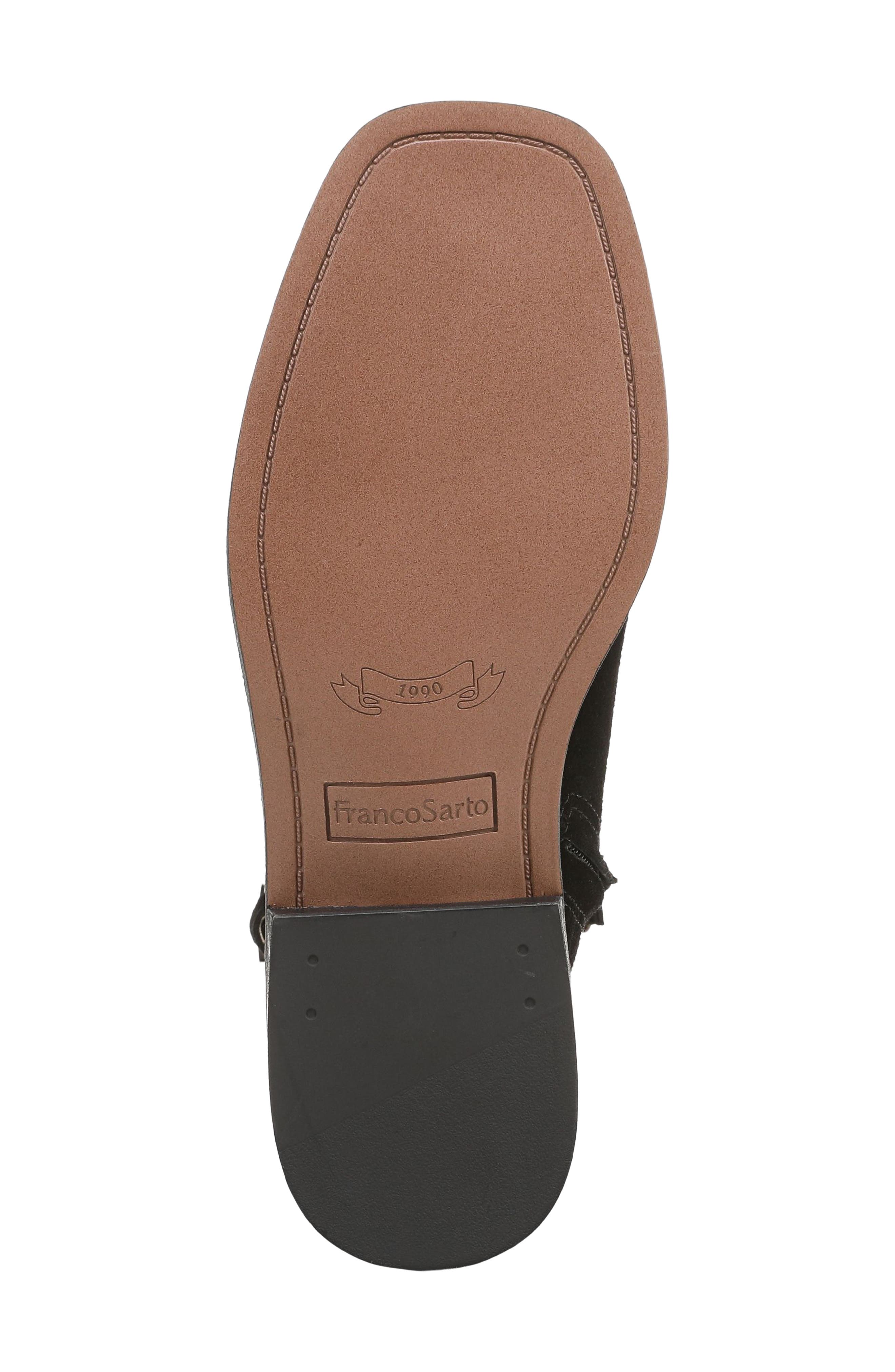 Gillian Bootie, Alternate, color, BLACK SUEDE