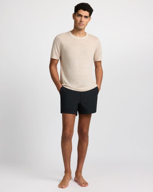 Onia Calder Side Elastic 4"  Swim Trunk In Multi