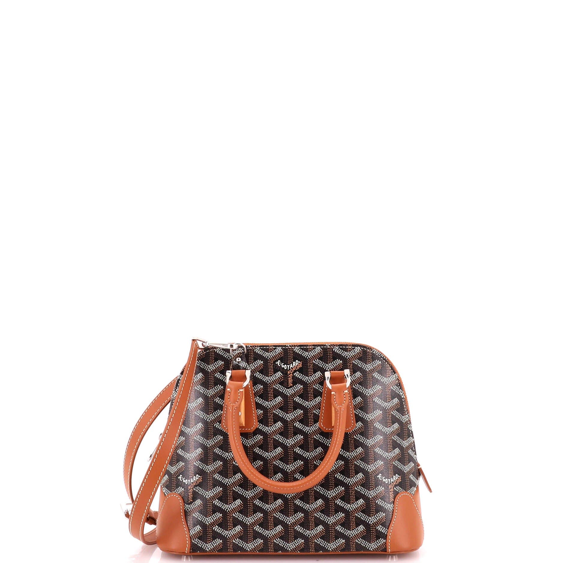 Vendome Bag Coated Canvas Mini, Main, color, Brown