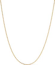 Ana Luisa Dainty Gold Necklace - Gold Ball Chain
