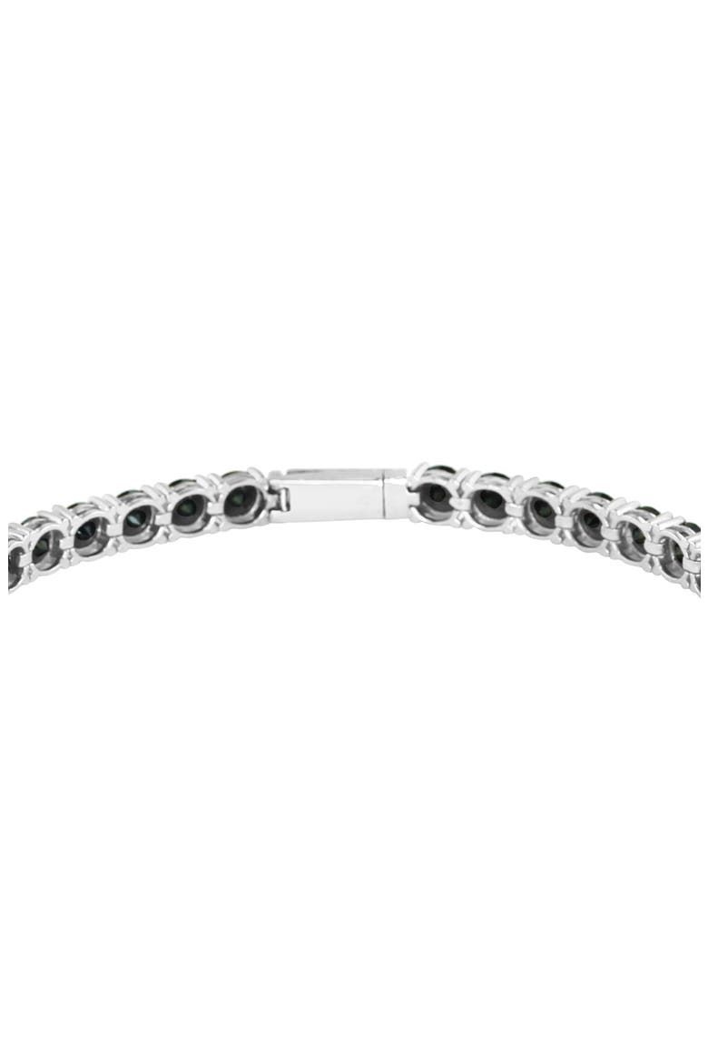 Sterling Silver Black Spinel Tennis Bracelet, Alternate, color, BLACK