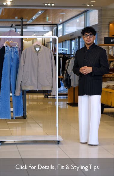 Vince Relaxed Tech Bomber Jacket | Nordstromrack