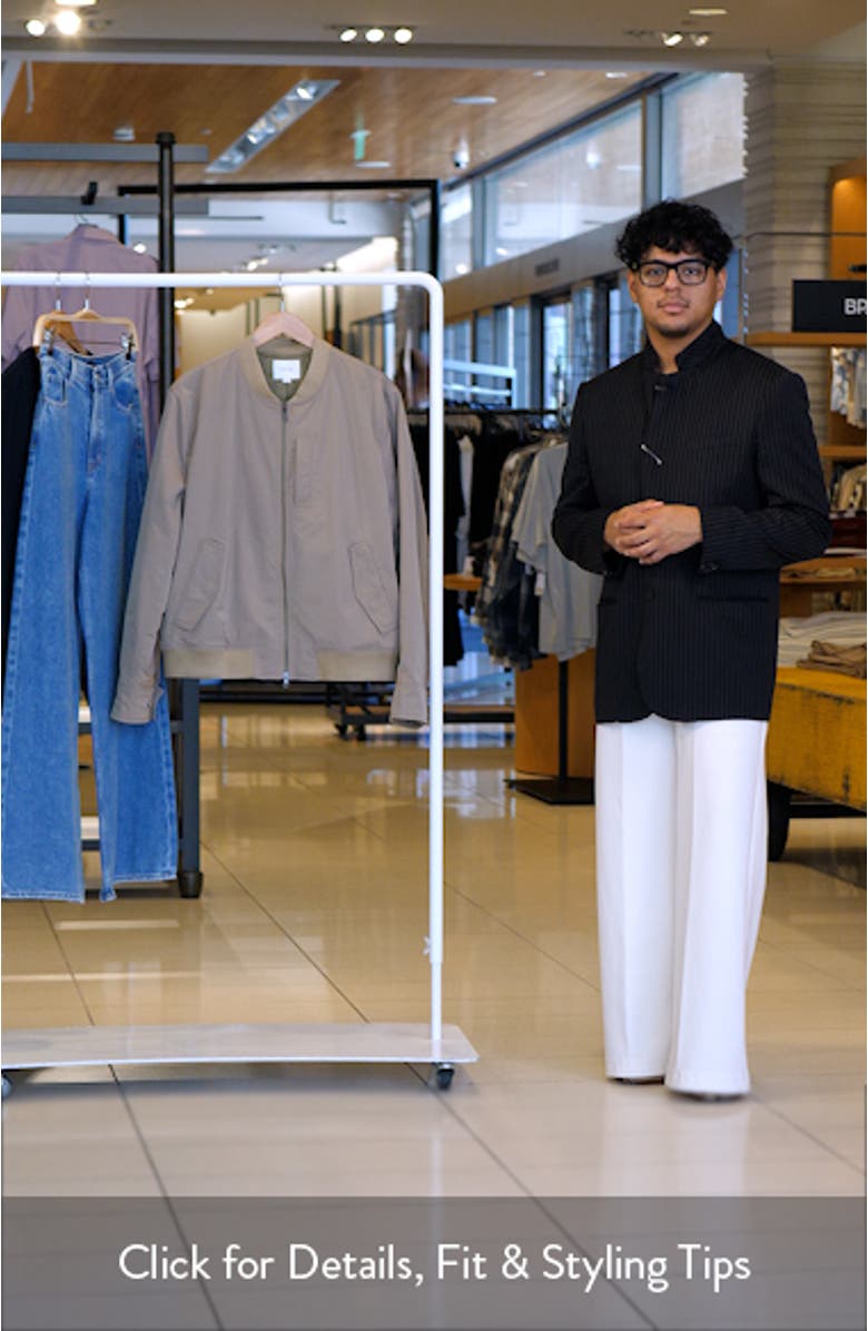 Relaxed Tech Bomber Jacket, sales video thumbnail