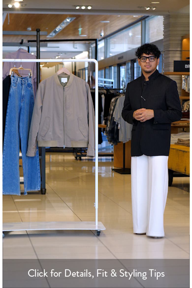 Relaxed Tech Bomber Jacket video