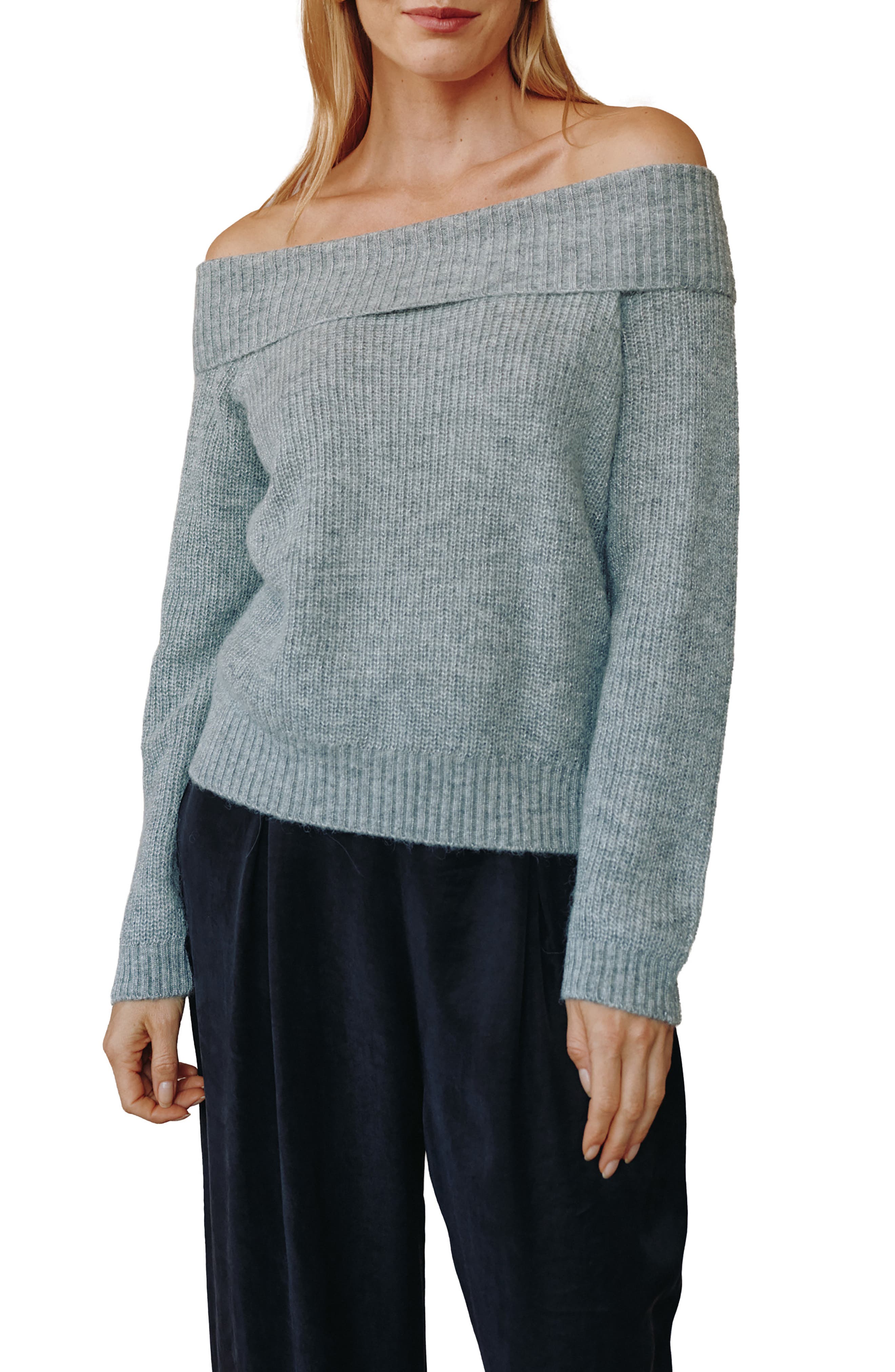 Off the Shoulder Sweater
