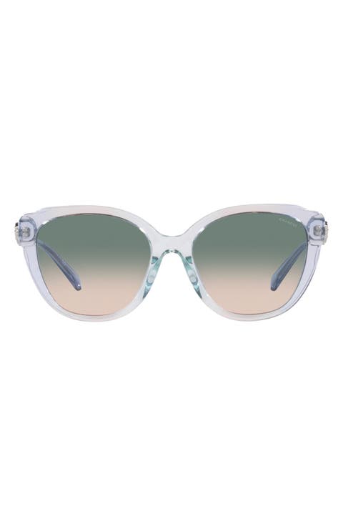 55mm Cat Eye Sunglasses