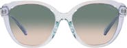 COACH 55mm Cat Eye Sunglasses