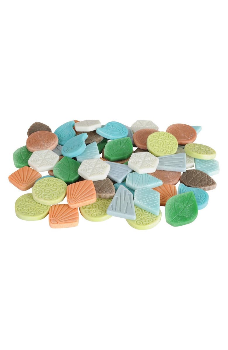 Kaplan Early Learning Company Nature-Inspired Loose Parts - 54 Pieces, Main, color, Multicolored