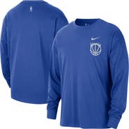 Nike Men's Nike Blue Orlando Magic 2025/26 City Edition Remix Essential Logo Long Sleeve T-Shirt