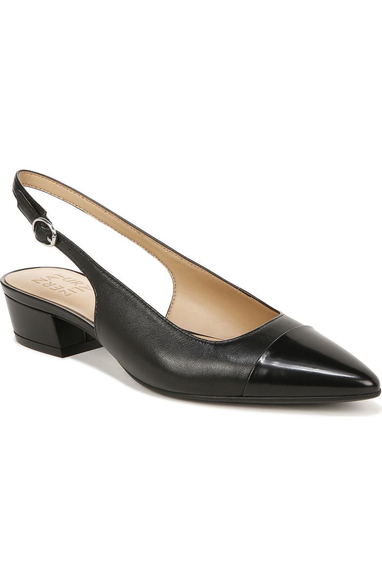 Naturalizer Banks Pointed Toe Slingback Pump, Main, color,