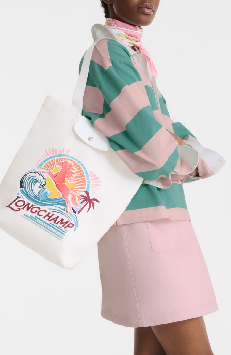 Longchamp Le Pliage Surf Tote, Alternate, color, Rainbow