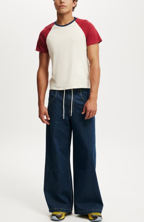 Cotton On Y2k Super Wide Jean In Blue