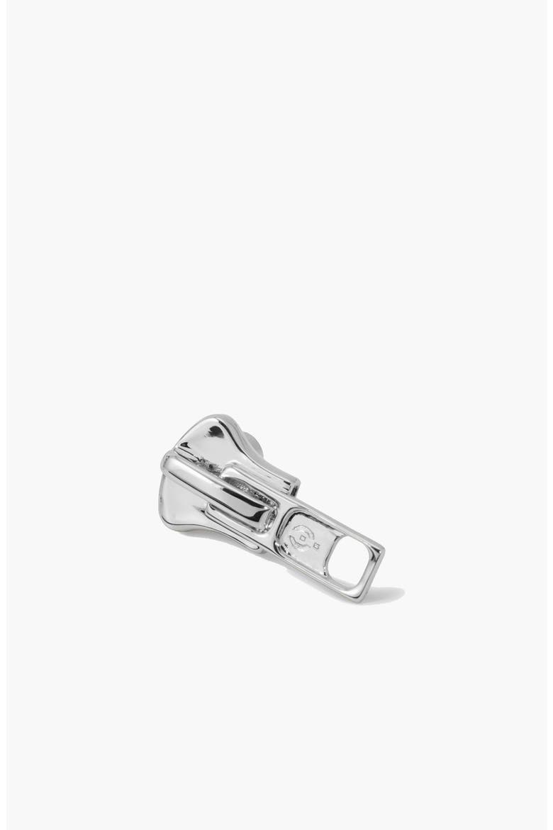 Zip Me Up Single Stud in Silver, Alternate, color, Silver