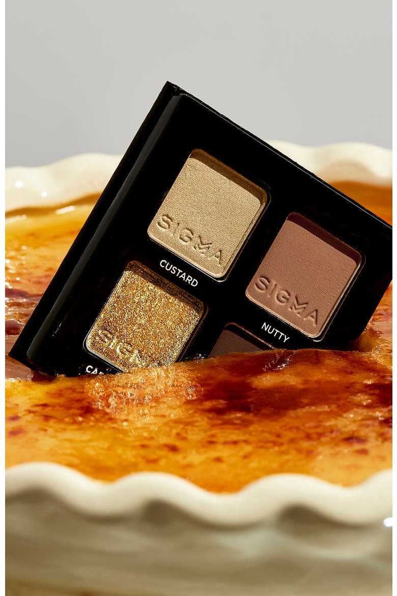 Eyeshadow Quad, Alternate, color, Crème Brûlée - golden neutrals