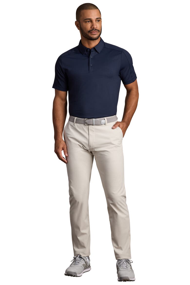 Performance Piqué Polo, Alternate, color, TRUE NAVY