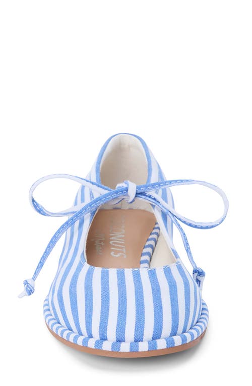 Coconuts By Matisse Gerry Ballet Flat In Blue Stripe