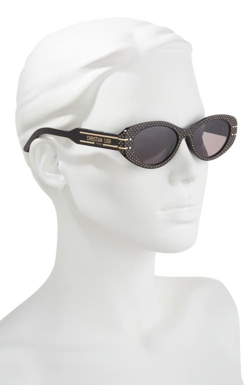 Dior Signature B8u Butterfly Sunglasses In Black