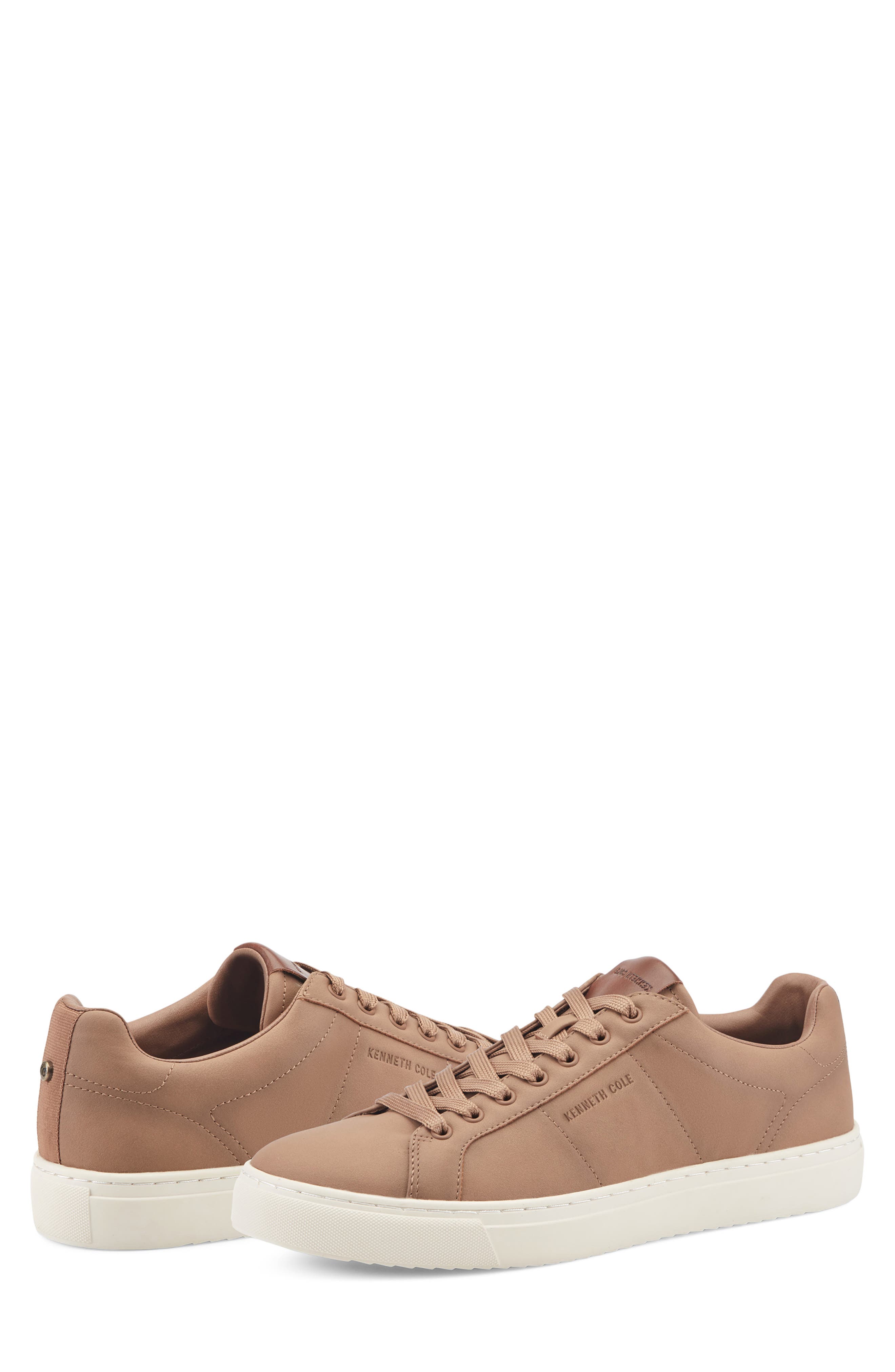 Jally Sueded Low Top Sneaker, Alternate, color, LIGHT BROWN
