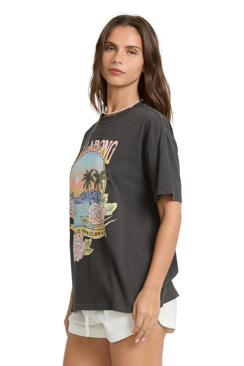 Dreamy Memories Graphic T-Shirt, Alternate, color, OFF BLACK